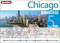Chicago Berlitz PopOut Map (Paperback)
