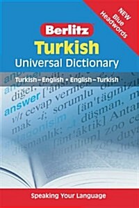 Berlitz: Turkish Universal Dictionary (Paperback)