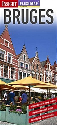 Insight Flexi Map: Bruges (Paperback)