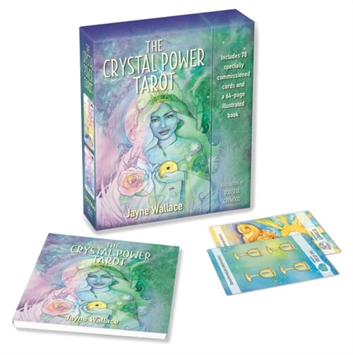 The Crystal Power Tarot : Includes a Full Deck of 78 Specially Commissioned Tarot Cards and a 64-Page Illustrated Book (Multiple-component retail product, part(s) enclose)