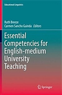 Essential Competencies for English-Medium University Teaching (Paperback)