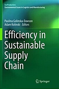 Efficiency in Sustainable Supply Chain (Paperback)
