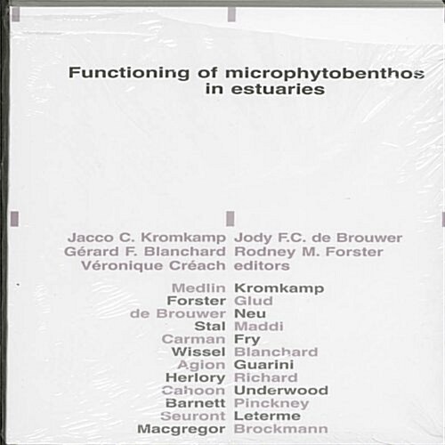 Functioning of Microphytobenthos in Estuaries (Paperback)