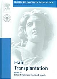 [중고] Hair Transplantation (Hardcover, DVD-ROM)