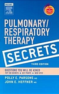 Pulmonary/Respiratory Therapy Secrets: With Student Consult Online Access (Paperback, 3)