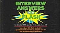 Interview Answers in a Flash (Paperback, CSM)