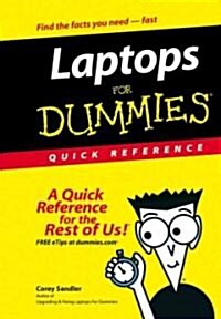 Laptops for Dummies Quick Reference (Paperback, Spiral)