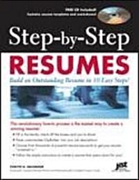 Step-by-Step Resumes (Paperback, CD-ROM)