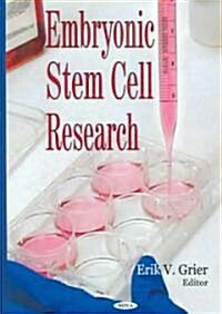 Embryonic Stem Cell Research (Hardcover, UK)