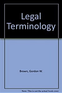 Legal Terminology (Paperback, 4th, PCK, Spiral)