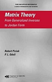 Matrix Theory (Hardcover, 1st)