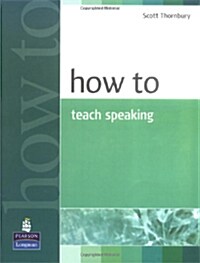 [중고] How to Teach Speaking (Paperback)