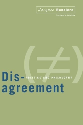Disagreement: Politics and Philosophy (Paperback)