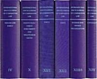 International Encyclopedia of Comparative Law, Volume XI (2 Vols) (Hardcover, 1983)