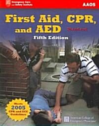 First Aid, CPR And AED Standard (Paperback, 5th)