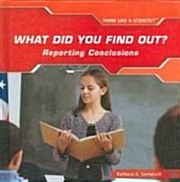 What Did You Find Out? (Library)