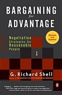[중고] Bargaining for Advantage: Negotiation Strategies for Reasonable People (Paperback, 2)