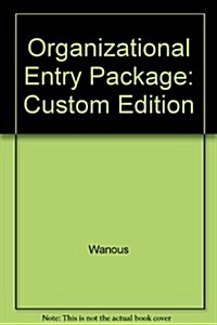 Organizational Entry Package (Paperback, Custom)