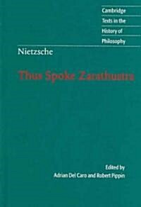 Nietzsche: Thus Spoke Zarathustra (Hardcover)