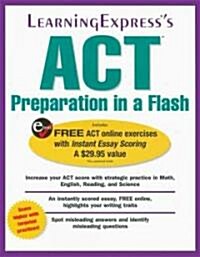 Act Preparation in a Flash (Paperback)