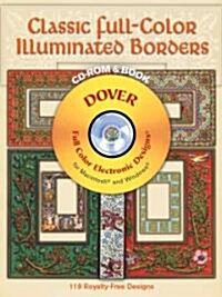 Classic Full-Color Illuminated Borders 1 (CD-ROM, Paperback)