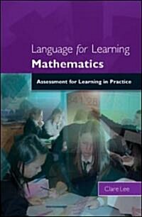 [중고] Language for Learning Mathematics:  Assessment for Learning in Practice (Paperback)