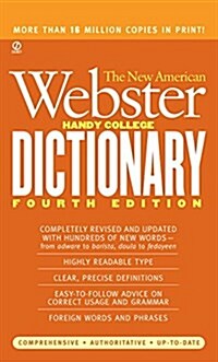 The New American Webster Handy College Dictionary: Fourth Edition (Mass Market Paperback, 4, Revised & Updat)