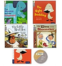 Traditional Tales : Stage 1 Wordless Stories (Storybooks 4권 + Audio CD 1장, 미국발음)