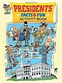 Presidents Facts & Fun Activity Book (Paperback, Green)