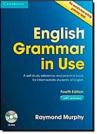 [중고] English Grammar in Use with Answers and CD-ROM : A Self-study Reference and Practice Book for Intermediate Learners of English (Paperback +  CD-ROM, 4 Rev ed)