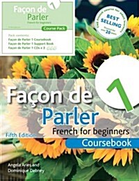 Facon de Parler 1 French for Beginners 5ED : Course Pack (Package, 5 ed)