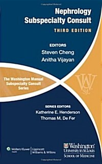 The Washington Manual of Nephrology Subspecialty Consult (Paperback, 3)