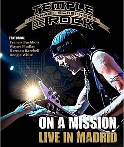 [수입] [블루레이] Michael Schenker Temple Of Rock - On A Mission : Live In Madrid