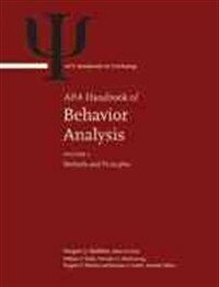 APA handbook of behavior analysis