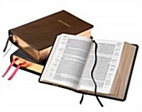 NASB Clarion Reference Bible, Brown Calfskin Leather, NS485:X (Leather Binding)