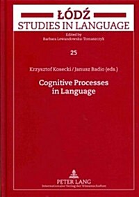 Cognitive Processes in Language (Hardcover)