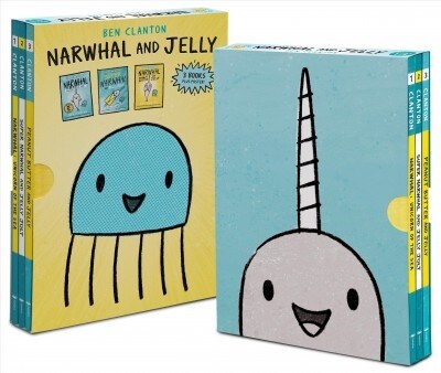 Narwhal and Jelly Box Set (Paperback Books 1, 2, 3, and Poster) (Paperback)