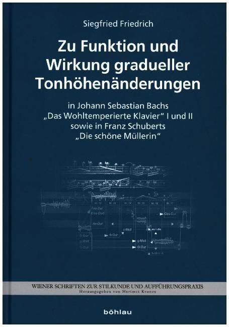 Zu Funktion Und Wirkung Gradueller Tonhohenanderungen in J. S. Bachs das Wohltemperierte Klavier I Und II Sowie F. Schuberts die Schone Mullerin (Hardcover)