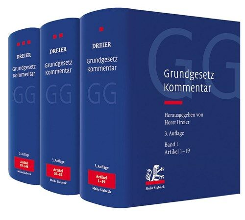 Grundgesetz-Kommentar: Bande 1-3 (Hardcover, 3, 3. Auflage)