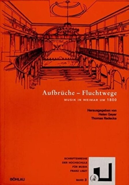 Aufbruche Und Fluchtwege: Musik in Weimar Um 1800 (Paperback)