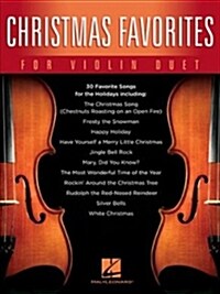 Christmas Favorites for Violin Duet (Paperback)