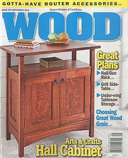 WOOD (Better Homes and Gardens) (격월간 미국판): 2018년 09월호