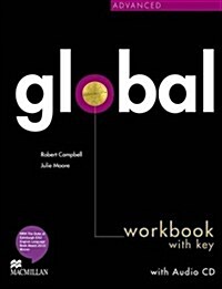 Global Advanced Workbook & CD with key Pack (Package)