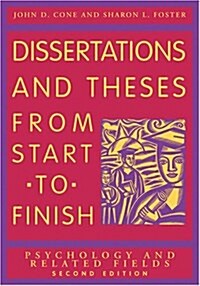 [중고] Dissertation and Theses from Start to Finish: Psychology and Related Fields (Paperback, 2)