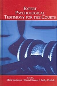 Expert Psychological Testimony for the Courts (Paperback)