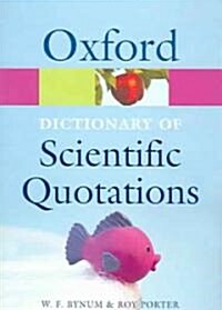 Oxford Dictionary of Scientific Quotations (Paperback)