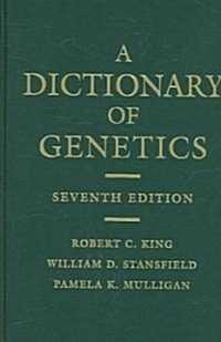 A Dictionary of Genetics (Hardcover, 7)