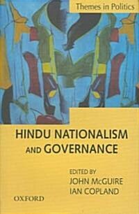 Hindu Nationalism And Governance (Hardcover)