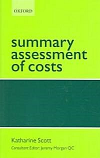 Summary Assessment of Costs (Paperback)