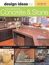 Design Ideas for Decorative Concrete & Stone (Paperback)